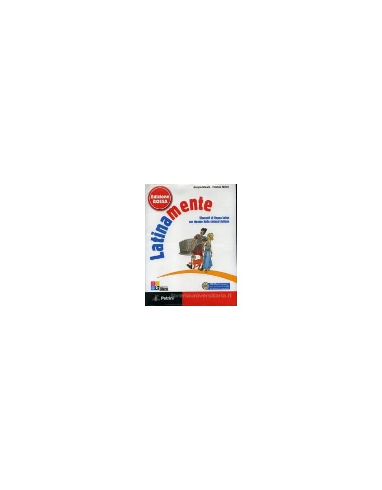 latinamente---edizione-rossa-volume--vocabolario--cd-rom-vol-u