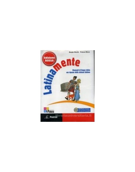 latinamente---edizione-rossa-volume--vocabolario--cd-rom-vol-u