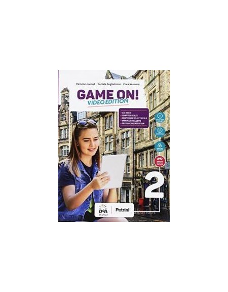 game-on--video-edition-volume-2-students-book--orkbook--ebook--maps-2--easy-ebook-su-dvd