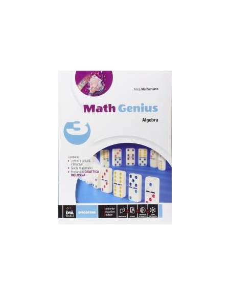 math-genius--aritmetica-3--geometria-3--ebook-anche-su-dvd--palestra-delle-competenze-3-vol-3
