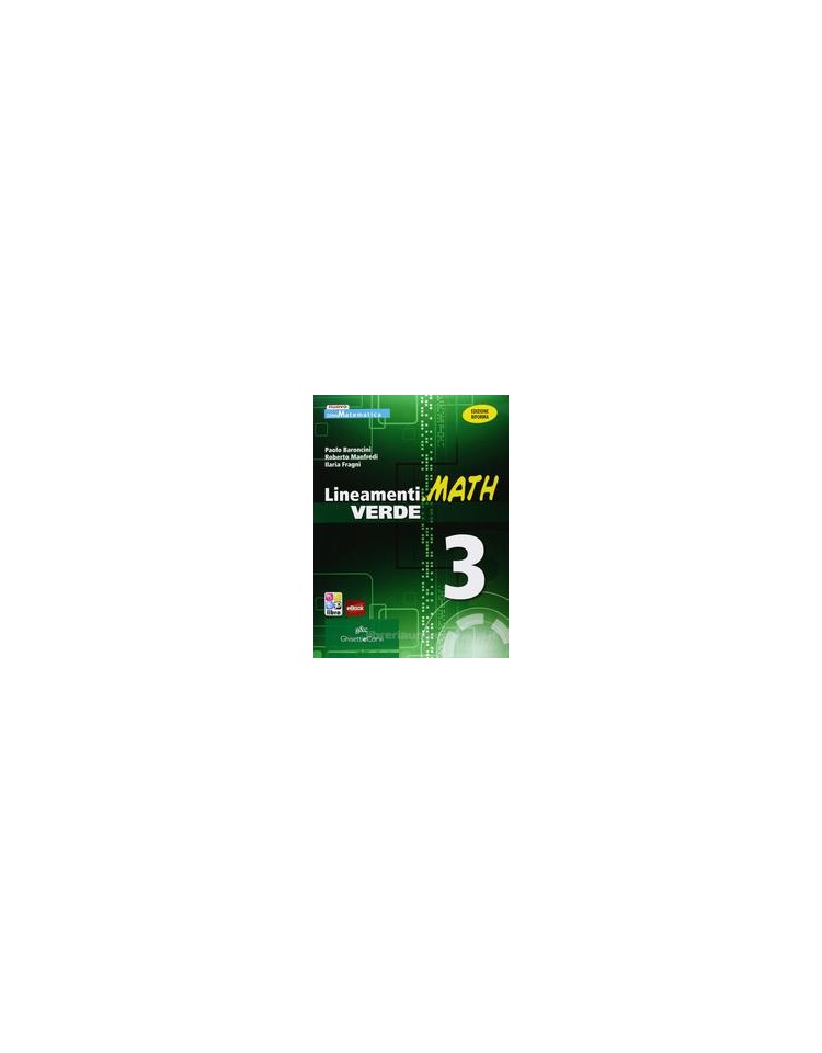 lineamentimath-verde-i-edizione-riforma-volume-3-vol-1