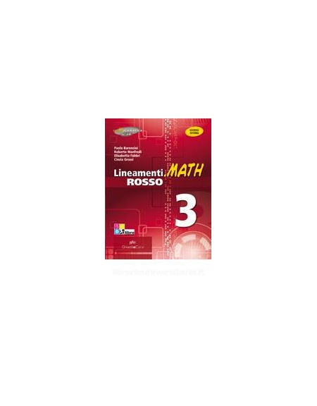 lineamentimath-rosso--i-edizione-riforma-volume-3-base--matematica-finanziaria-vol-1