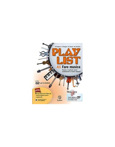 playlist-vol-a1-con-cd-e-dvda2bnote-e-accordi-a1--fare-musica-a2--fare-musica-b-ascoltare-vol-u
