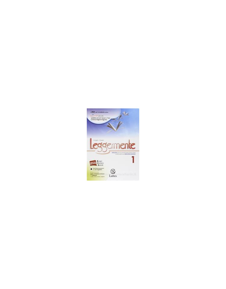 leggermente-vol-1-con-dvd-rom--il-mito-e-lepica--libro-delle-competenze-1-vol-1