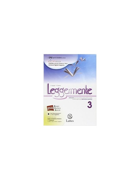 leggermente-vol-3-con-dvd-rom--libro-delle-competenze-3-vol-3
