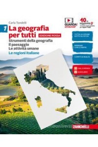 geografia-per-tutti-la--ed-rossa---volume-1-con-regioni-italiane-ldm-strumenti-della-geografi