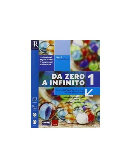 da-zero-a-infinito-classe-1--libro-misto-con-openbook-volume-1--extrakit--openbook--quaderno-vol