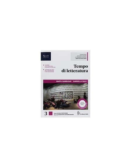 tempo-di-letteratura--libro-misto-con-hub-libro-young-vol-3--hub-youing--hub-kit