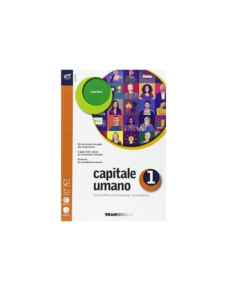 capitale-umano-classe-1--libro-misto-con-openbook-volume--extrakit--openbook-vol-1