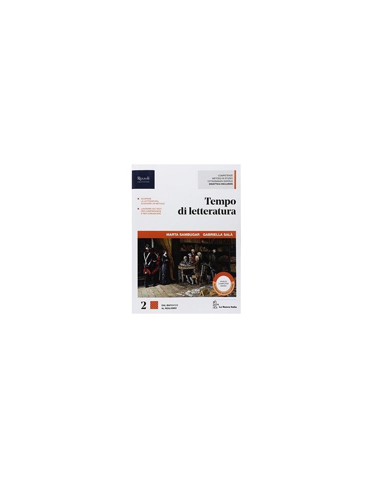 tempo-di-letteratura--libro-misto-con-hub-libro-young-vol-2--hub-youing--hub-kit