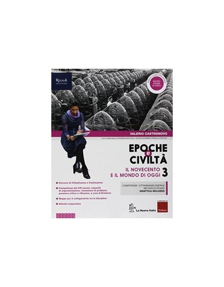 epoche-e-civilta--libro-misto-con-hub-libro-young-vol-3--quad--hub-young--hub-kit
