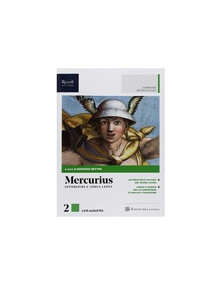 mercurius-letteratura-e-lingua-latina--libro-misto-con-hub-libro-young-vol-2--hub-young--hub-ki