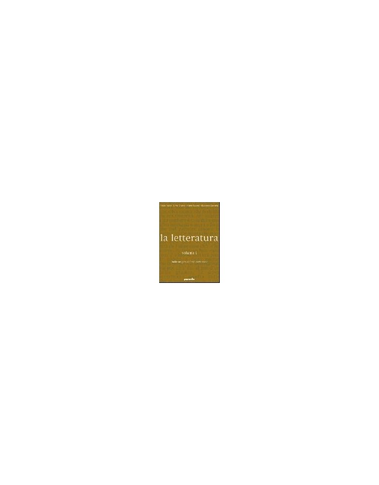 letteratura-la----volume-1-dalle-origini-alleta-comunale-vol-1