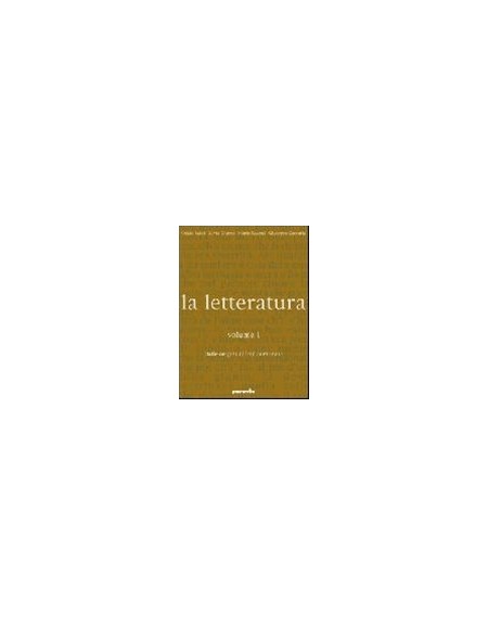 letteratura-la----volume-1-dalle-origini-alleta-comunale-vol-1